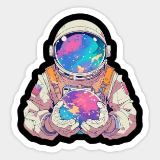 spaceman Sticker